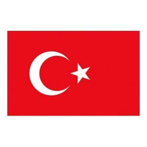 Bandiera turchia 20 x 30 cm