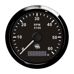 Contagiri 0-6000 rpm nero/nera