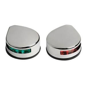 Fanale laterale inox lucido segnalazione