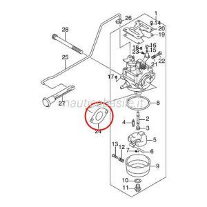 Guarnizione carburatore evinrude johnson brp