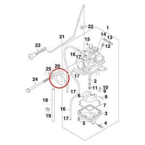 Guarnizione carburatore evinrude johnson brp