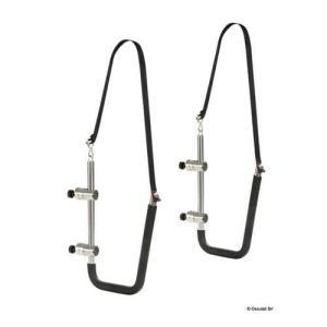 Kit porta sup o porta passerella in acciaio inox staffa