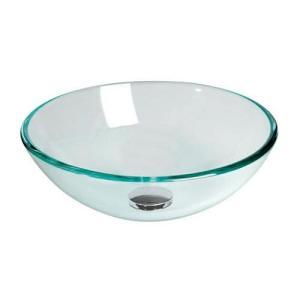 Lavello semisferico in vetro 360 mm lavandino