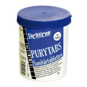 Pastiglie sanitarie per wc pury tabs