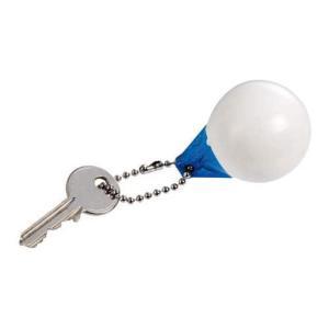 Portachiavi parabordo tondo blu/bianco parabordi