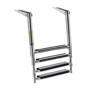 Scaletta telescopica big per plancetta 4 gradini