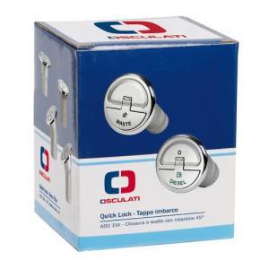 Tappo imbarco quick lock fuel 30â° mm 38 carburante - benzina