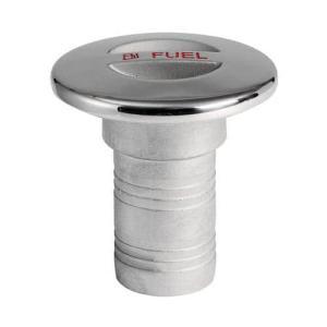 Tappo inox a filo fuel 38 mm carburante - benzina