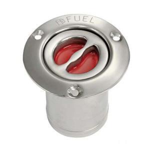 Tappo inox imbarco fuel 80 mm carburante - benzina