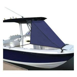 Tendalino anteriore estensione t-top 275/305 cm blu capottina barca - tenda nautica para sole